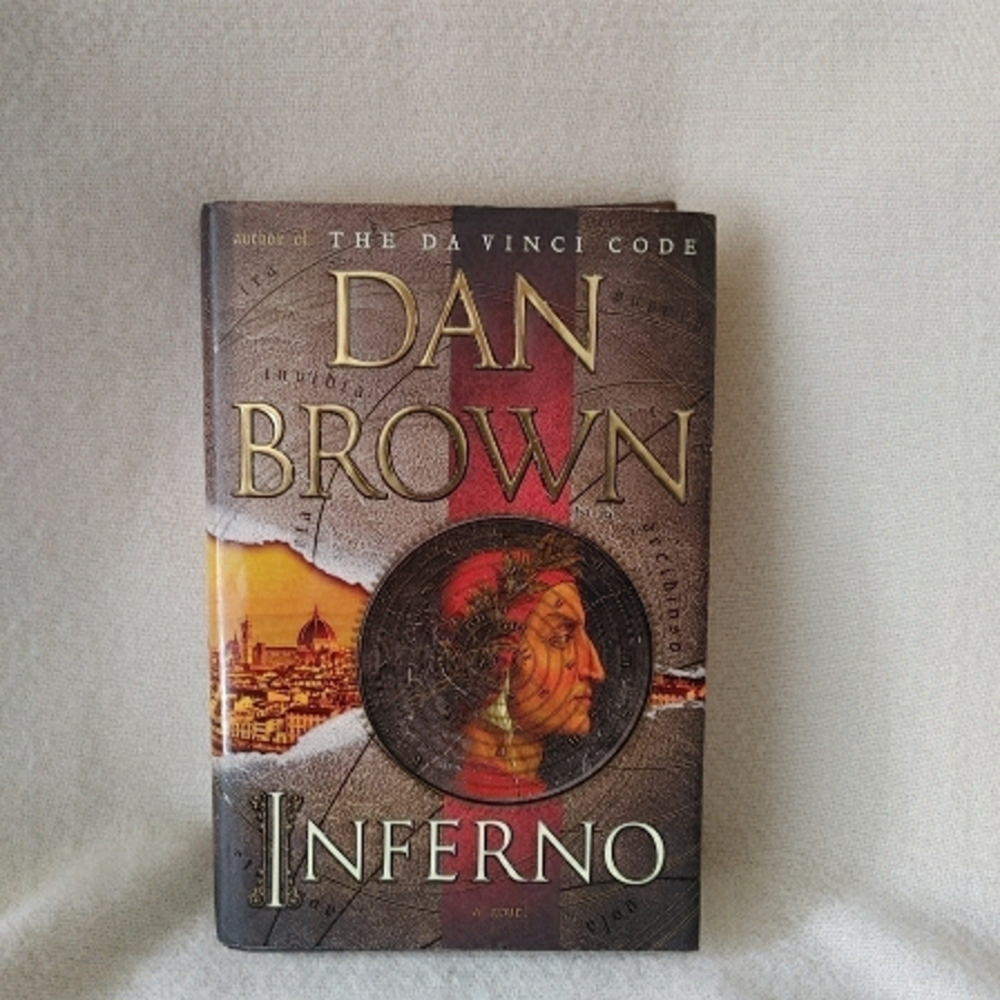 𝅺hard Cover Dan Brown Inferno EUC